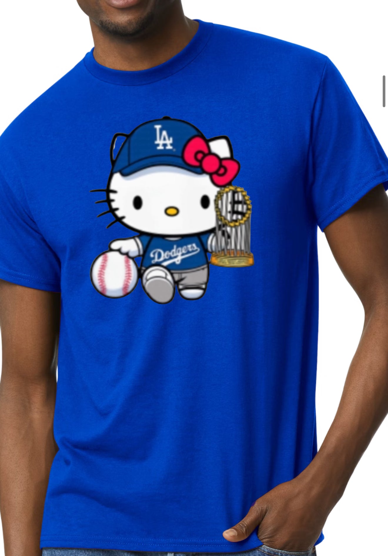 Hello kitty dodgers t shirts