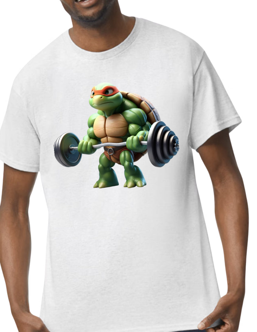 T shirts LETS PUMP NINJA TURTLES