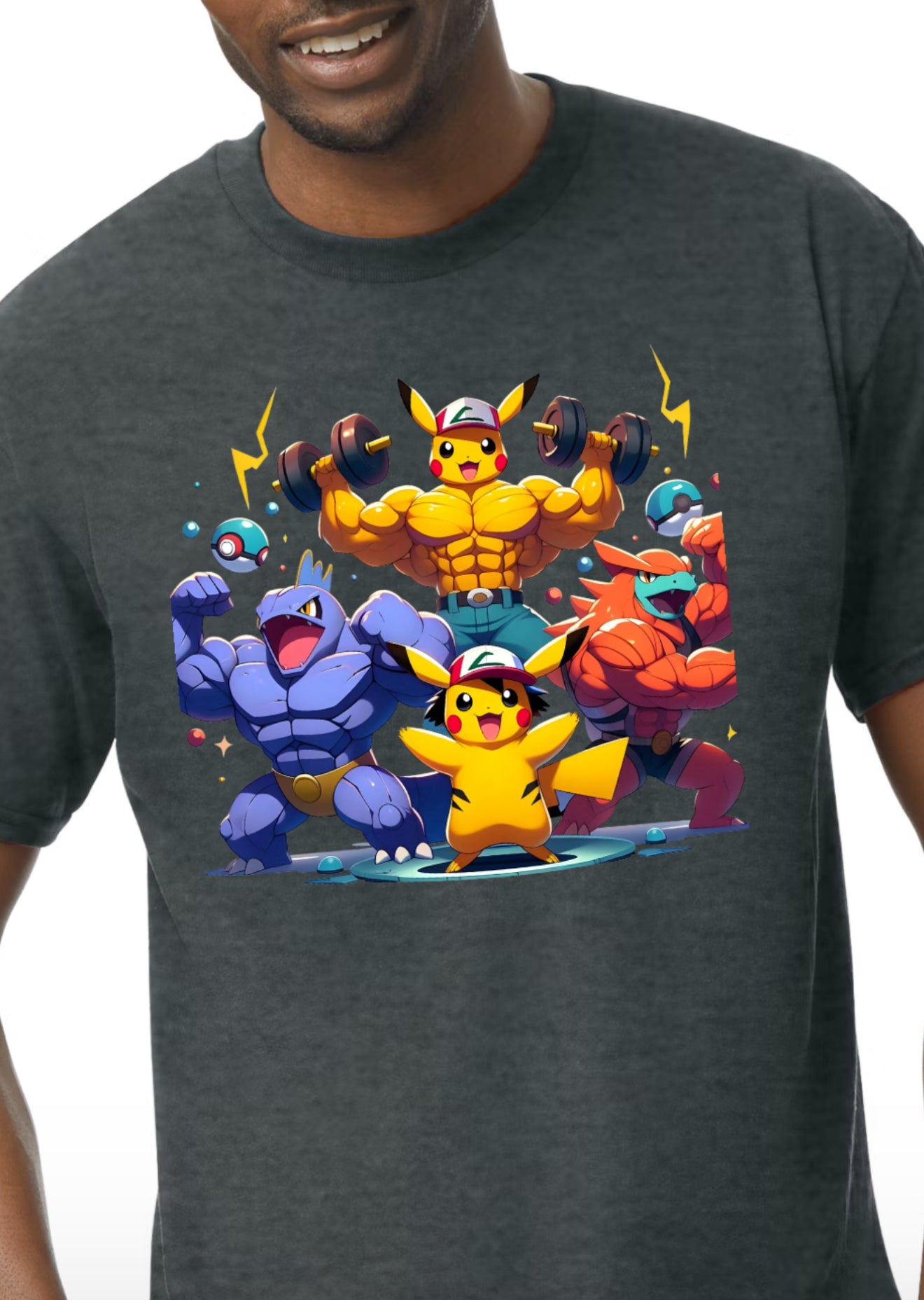 T SHIRTS LETS PUMP UP!! Pokemommmm