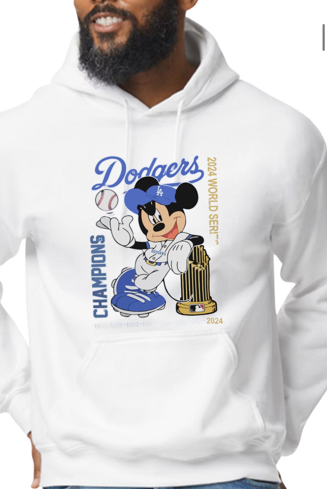 DODGERS HOODIES Dodgers World Series champs Hoodies