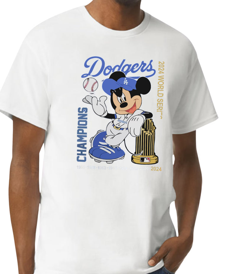 Dodgers world champion t shirts
