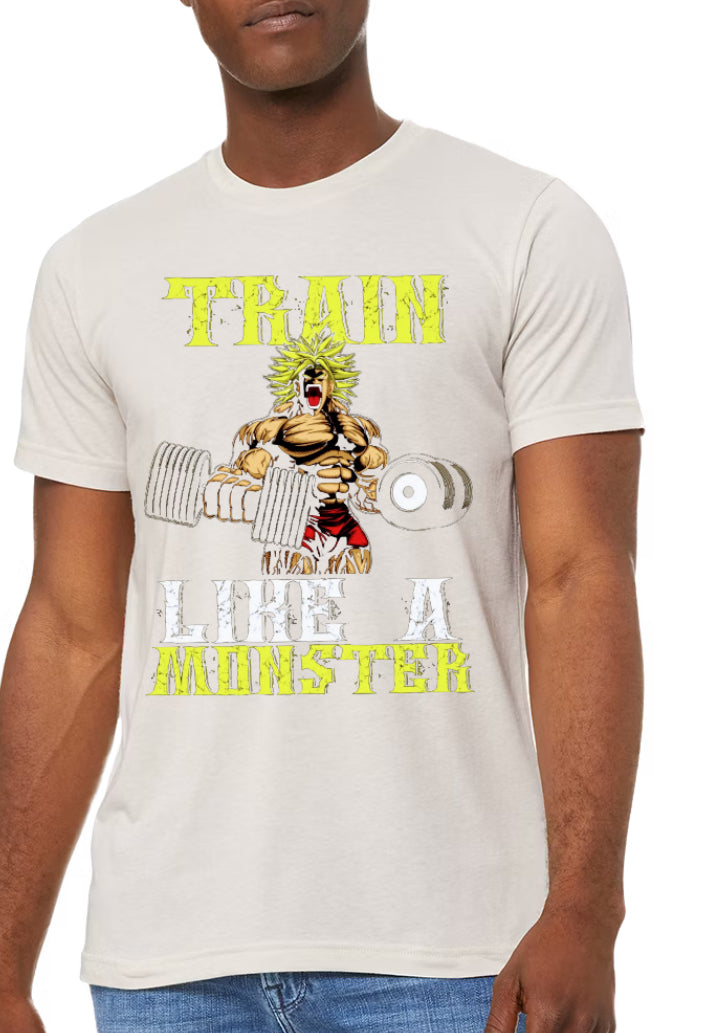 TSHIRTS TRAIN LIKE A MONSTER