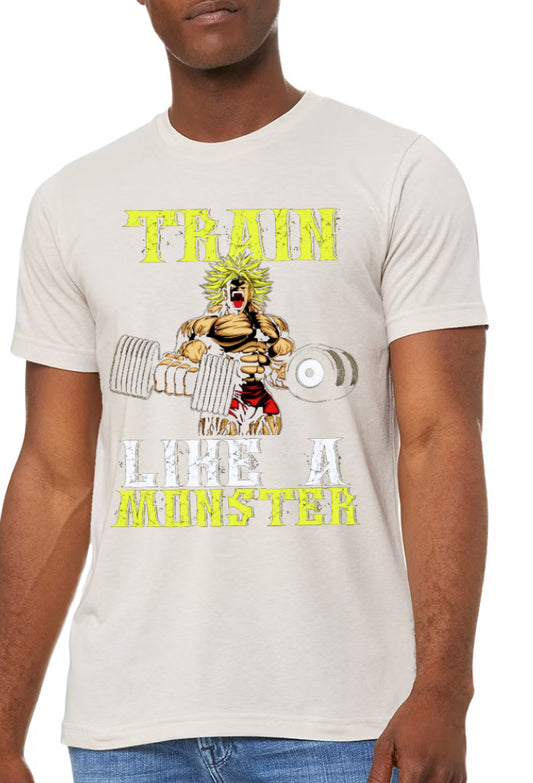 TSHIRTS TRAIN LIKE A MONSTER