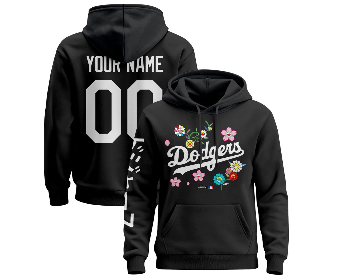 Dodgers cusrtom hoodies