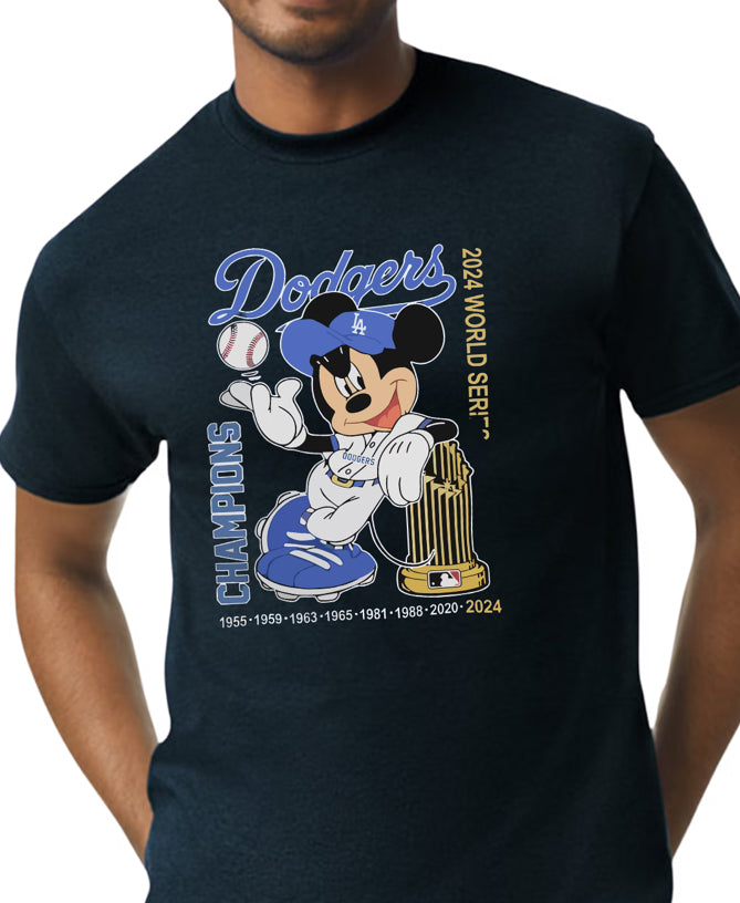 Dodgers world champion t shirts