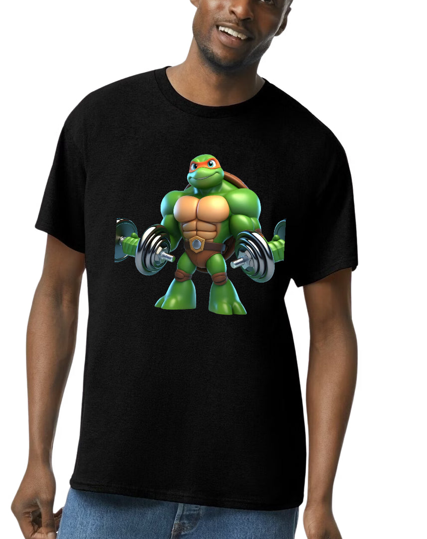 T shirts LETS PUMP NINJA TURTLES