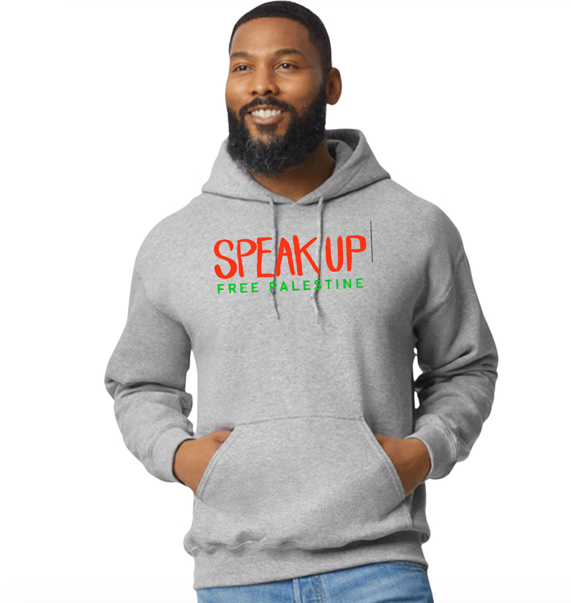 SPEAK UP FREE PALESTINE HOODIES