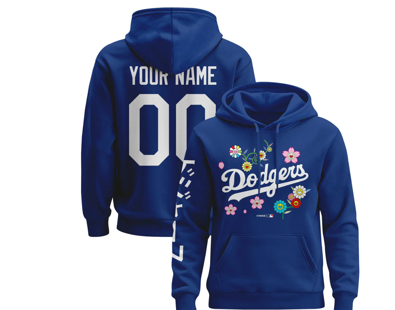 Dodgers cusrtom hoodies