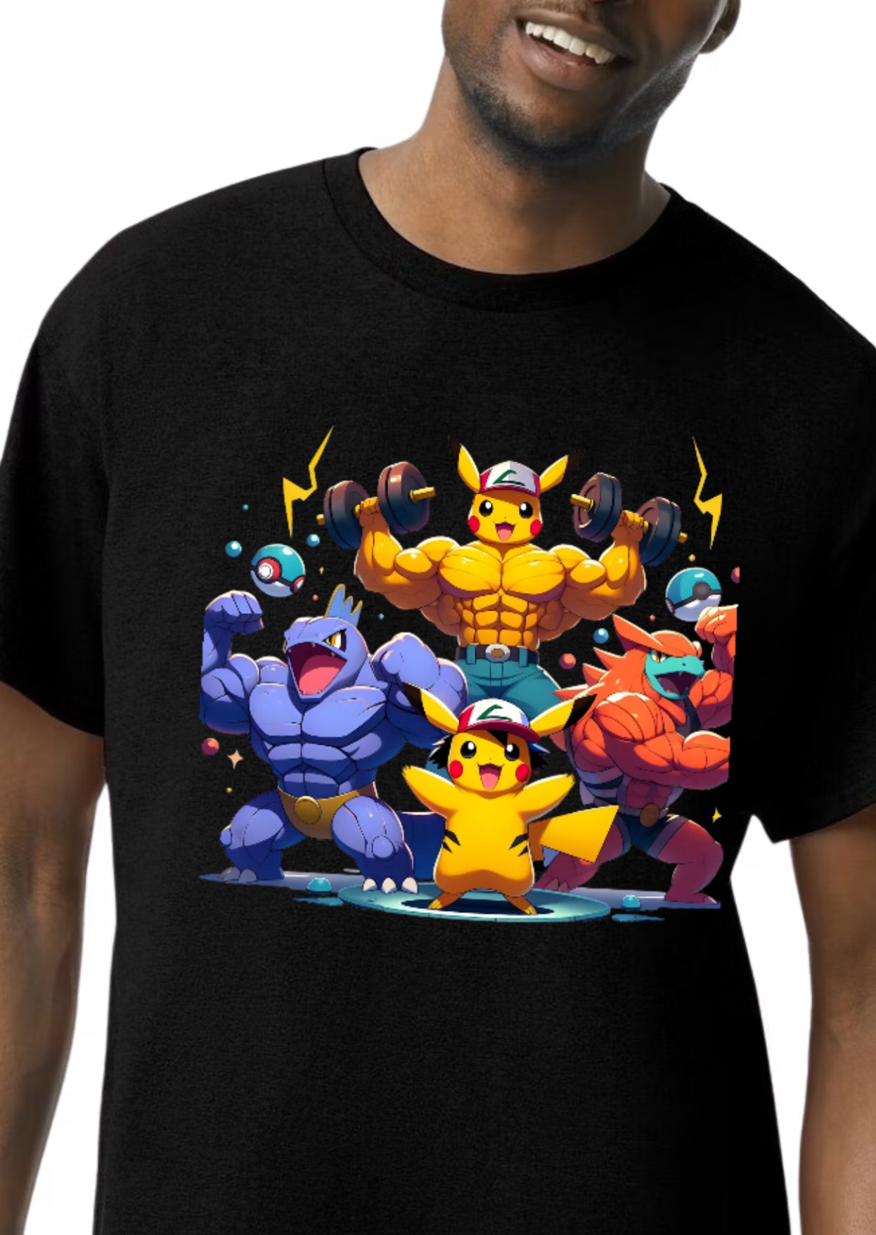 T SHIRTS LETS PUMP UP!! Pokemommmm