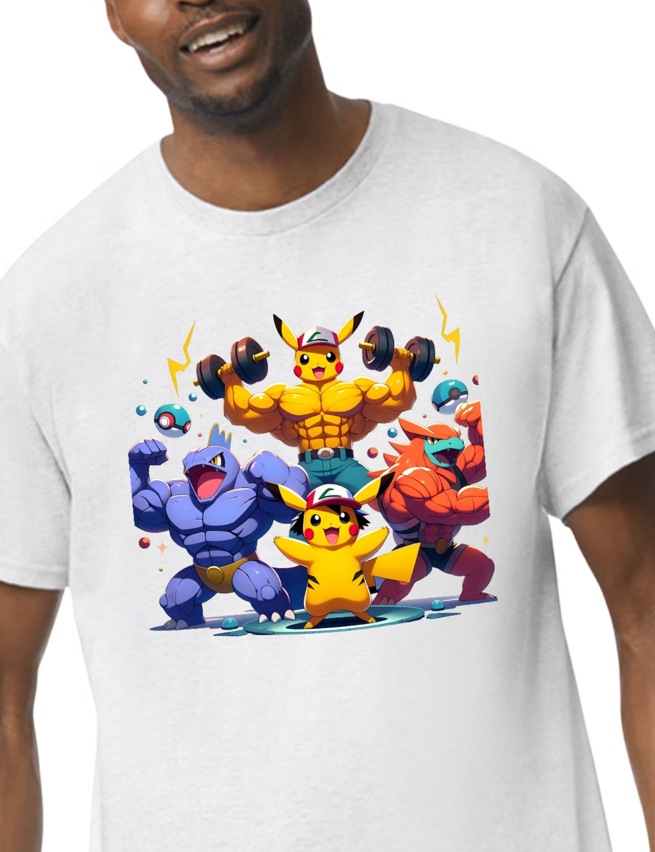 T SHIRTS LETS PUMP UP!! Pokemommmm