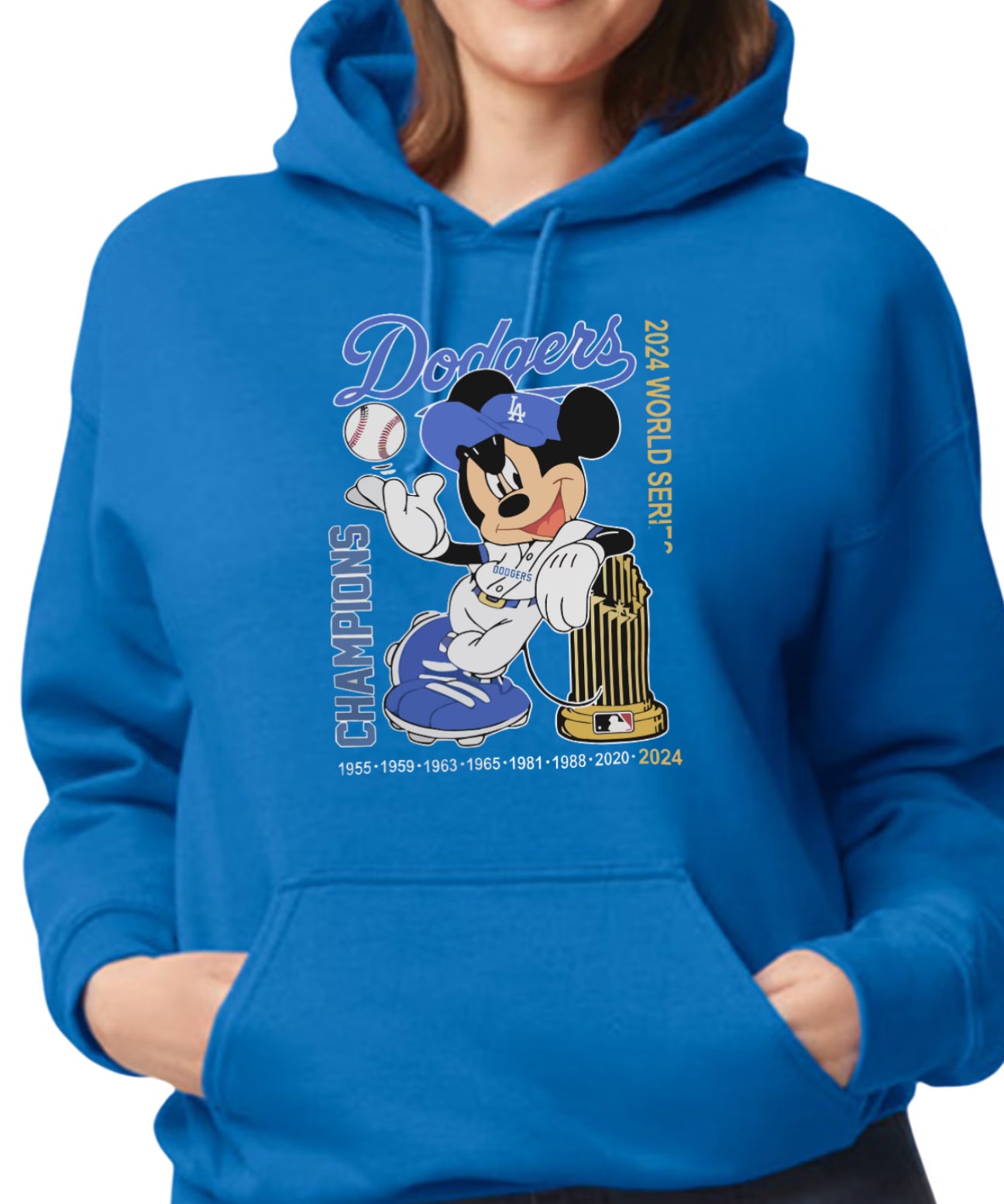 DODGERS HOODIES Dodgers World Series champs Hoodies