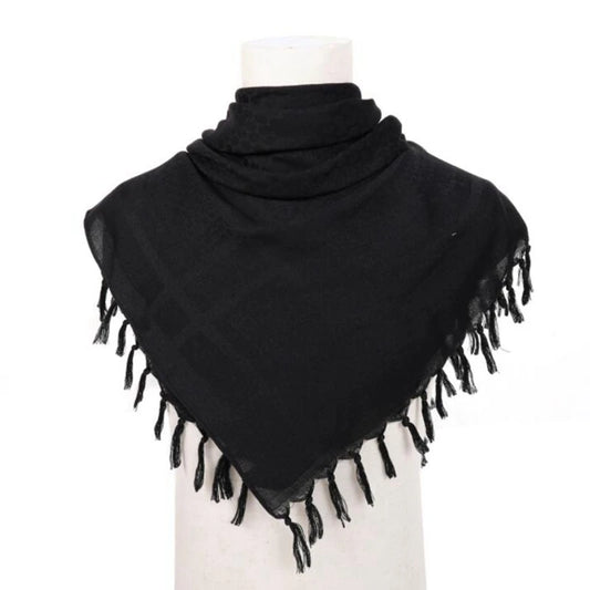 Python Snake Pattern Men's Shemagh Arabic Head Scarf Male Desert Black Palestine Keffiyeh Women's Scarf Outdoor Hunting Tactical
