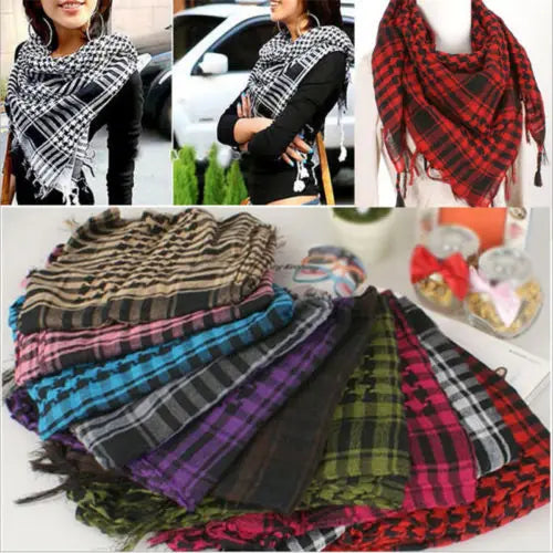 2021 Winter Casual Fashion Latest Women Men Arab Shemagh Keffiyeh Palestine Scarf Shawl Wrap Scarves Newly