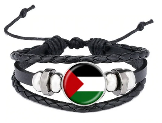 Love Palestine Bracelets Charm Handmade Palestine Wrap Bracelets For Women And Men Gift