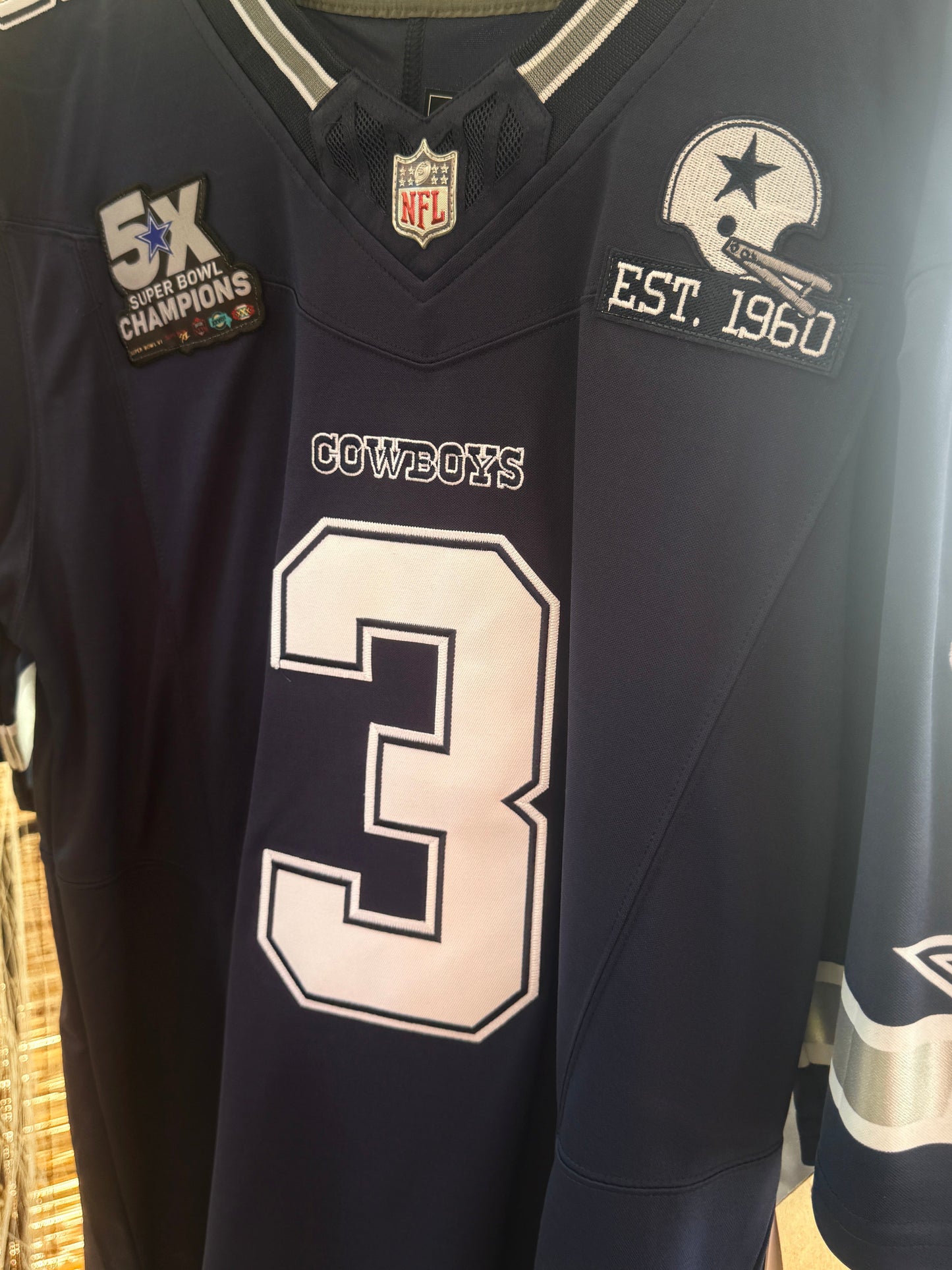 Cowboys custom jerseys
