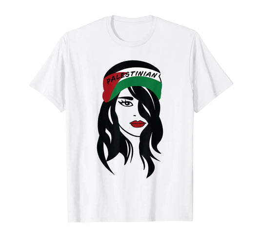 T shirts UNISEX T Shirts Size S-6XL 100% Cotton Palestinian Women Palestine Flag Palestinians Woman Scarf T-Shirt MEN graphic t shirts